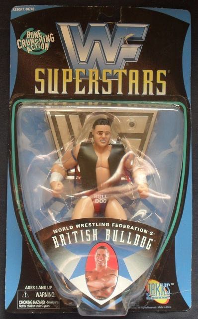 British Bulldog - Jakks Pacific (WWF Best Of 97) action figure collectible - Main Image 1
