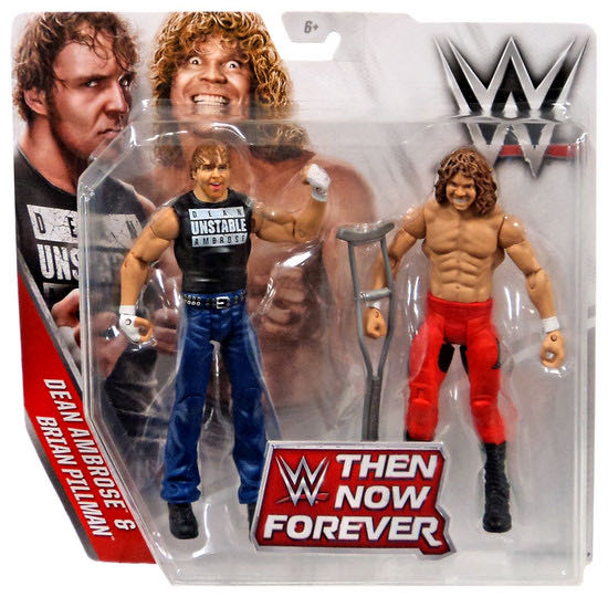 Brian Pillman & Dean Ambrose - Mattel (WWE Then, Now, Forever) action figure collectible - Main Image 1