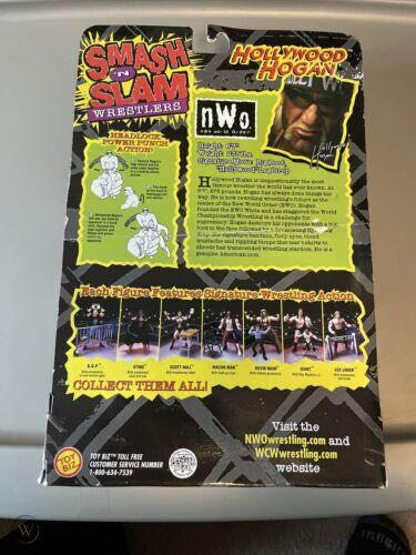 Hulk Hogan - Toy Biz (WCW Smash ’N Slam Wrestlers) action figure collectible - Main Image 2