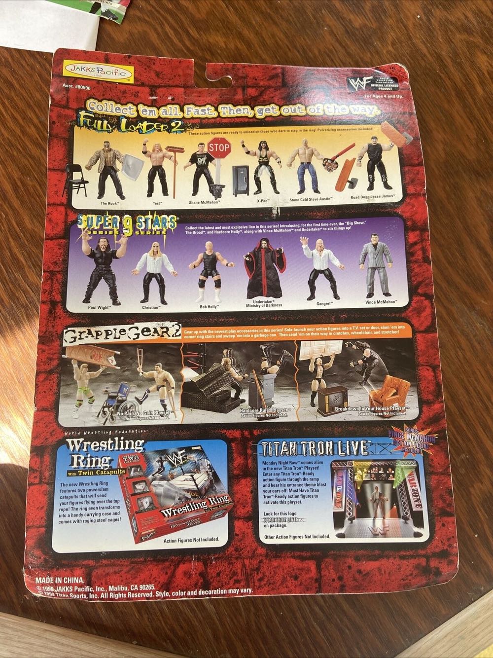 Christian - Jakks Pacific (WWF Superstars Series 9) action figure collectible - Main Image 3