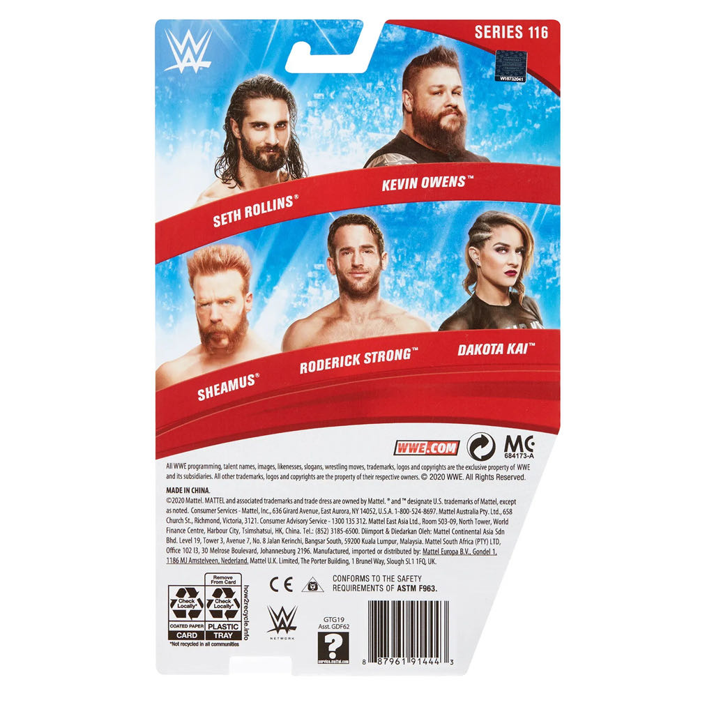 Roderick Strong - Mattel (WWE Basic Series 116) action figure collectible - Main Image 2