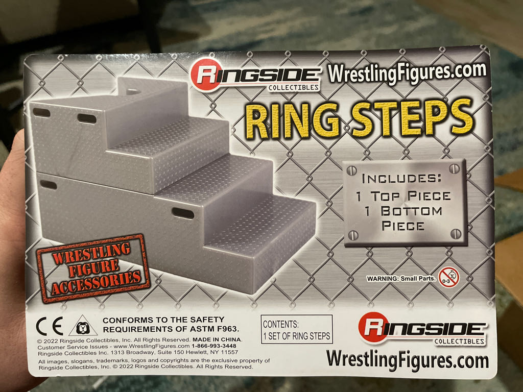 Accessories - Ring Steps - Ringside collectibles (Wrestling Figure Accessories) action figure collectible - Main Image 2