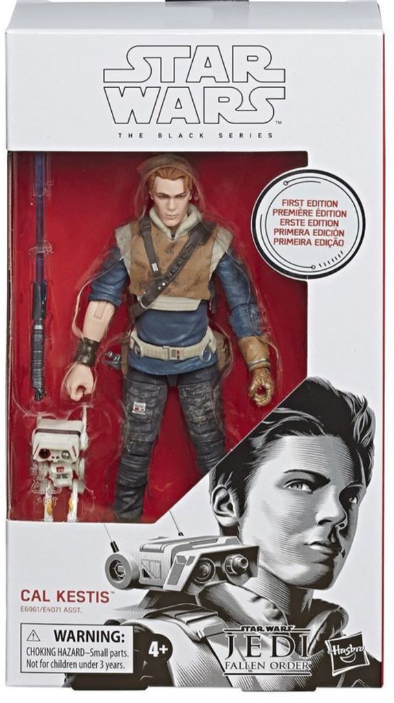 Black Series Phase III 93 First Edition: Cal Kestis - Hasbro (Star Wars Jedi Fallen Order) action figure collectible - Main Image 1