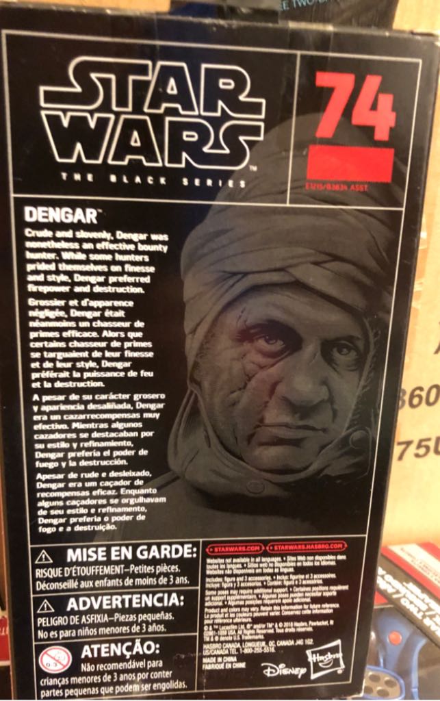 Star Wars - Dengar - Hasbro (Black Series) (Star Wars Episode V: The Empire Strikes Back) action figure collectible - Main Image 2