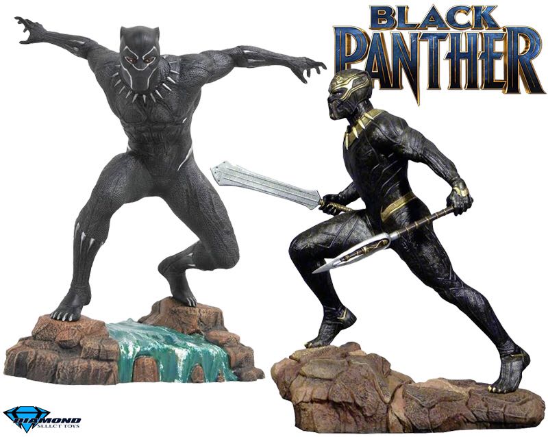 Black Panther: Diamond Select PVC Statue - Diamond Select (Marvel Black Panther Gallery) action figure collectible [Barcode 699788828410] - Main Image 2
