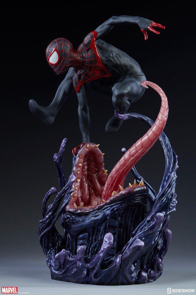 Miles Morales Spider-Man Sideshow Collectibles - Sideshow Collectibles (Sideshow Exclusive) action figure collectible [Barcode 747720237841] - Main Image 2
