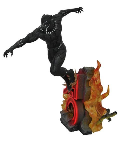 Black Panther Premier Collection Resin Statue Diamond Select - Diamond Select (Black Panther Marvel) action figure collectible [Barcode 699788830871] - Main Image 2