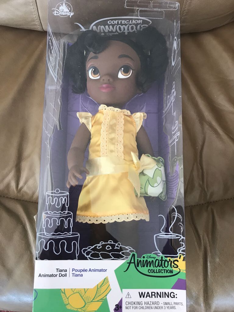Tiana, Disney Animators’ Collection Tiana Doll - The Disney Store (Disney Animators’ Collection) action figure collectible [Barcode 460020242055] - Main Image 2