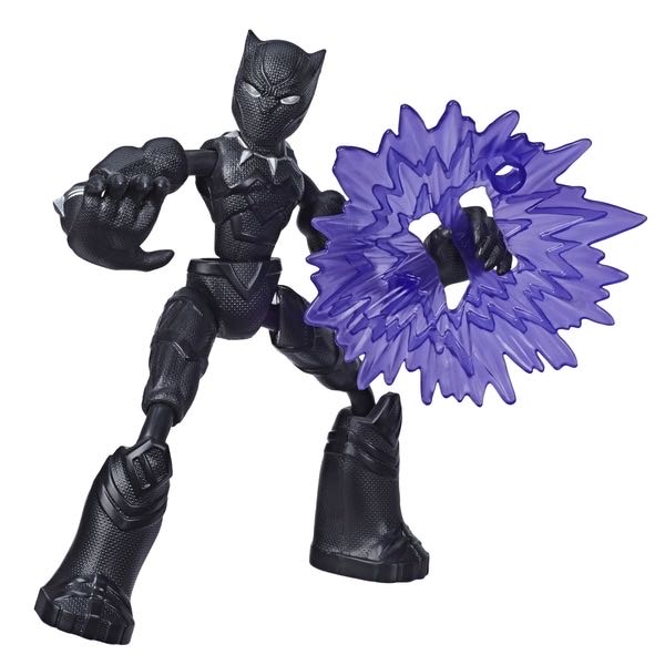 Black Panther Bend And Flex Marvel Avengers - Hasbro (Marvel Avengers Bend and Flex) action figure collectible [Barcode 5010993641871] - Main Image 2