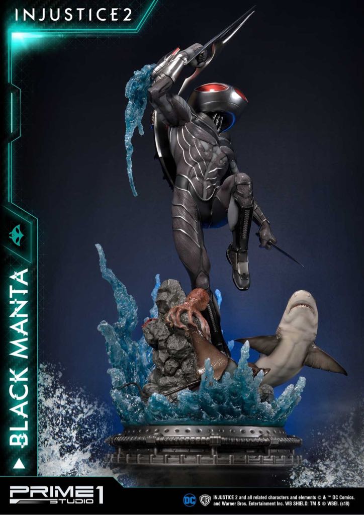 Black Manta Injustice 2 Premium Mastermind Prime Studio 1 - Sideshow Collectibles (Prime Studio 1) (DC: Injustice 2) action figure collectible [Barcode 4562471907180] - Main Image 2
