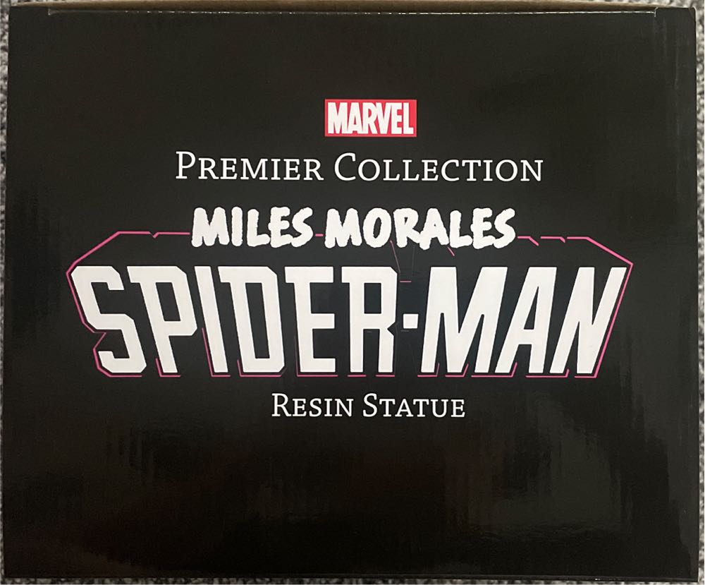 Miles Morales Spider-Man,marvel Premier Collection Resin Statue - Diamond Select Toys (Marvel Premier Collection) action figure collectible [Barcode 699788837023] - Main Image 4