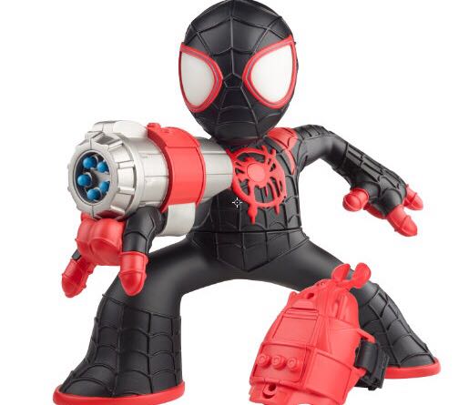 Spider-Man: Shock Strike Miles Morales - Hasbro (Spider-Man Into The Spider-Verse) action figure collectible [Barcode 630509699117] - Main Image 2