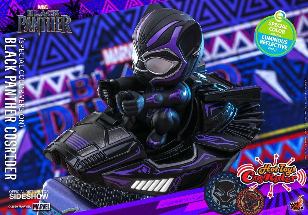 Black Panther - Black Panther Color Cosrider-HOTCSRD011-HOT TOYS - Hot Toys (Hot Toys Marvel) action figure collectible [Barcode 4895228606181] - Main Image 2