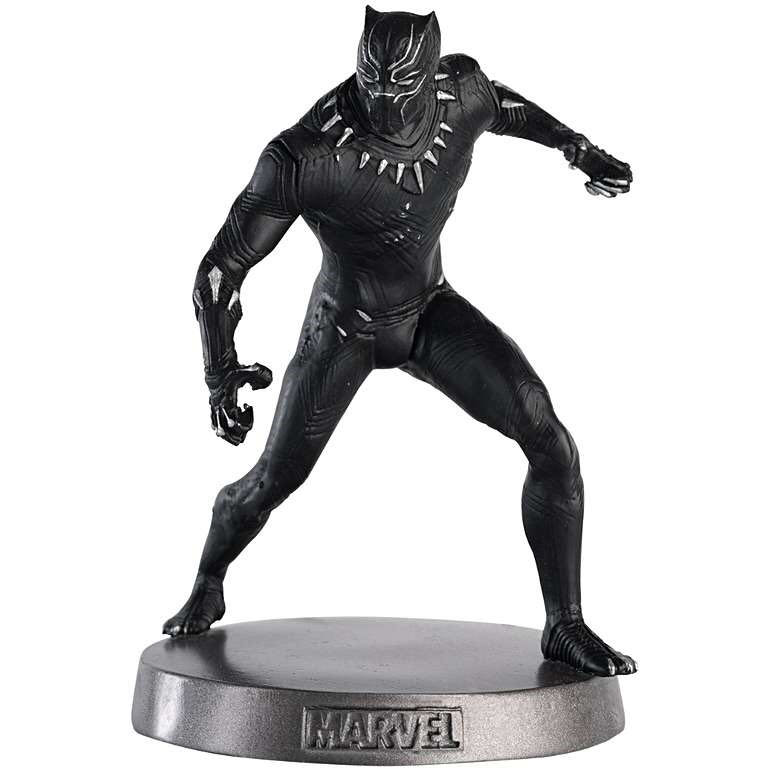 Black Panther: Metal Statue- Captain America Civil War - Eaglemoss Hero Collector (Marvel Captain America Civil War) action figure collectible [Barcode 5059072007030] - Main Image 2
