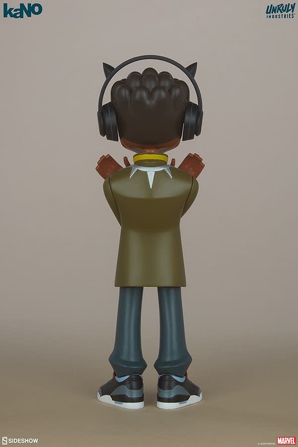 Black Panther Untruly Industries Designed By KANO - Sideshow (Black Panther Marvel) action figure collectible - Main Image 2