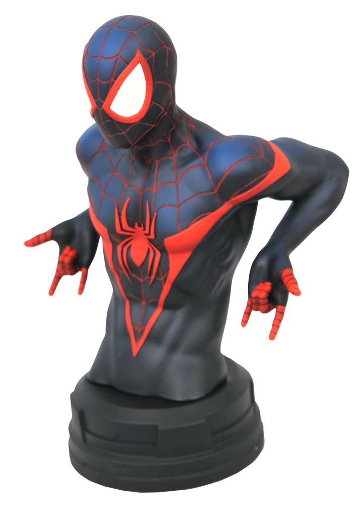 Miles Morales Resin Bust Marvel Gentle Giant - Gentle Giant LTD (Marvel Miles Morales) action figure collectible [Barcode 699788838556] - Main Image 2