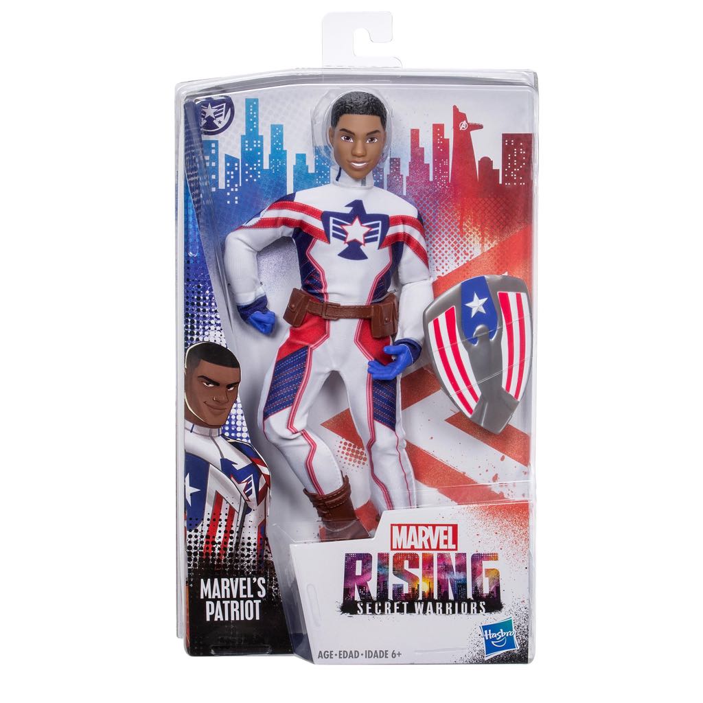Marvel’s Patriot Marvel Rising Secret Warriors - Hasbro Marvel (Marvel Rising: Secret Warriors) action figure collectible - Main Image 2