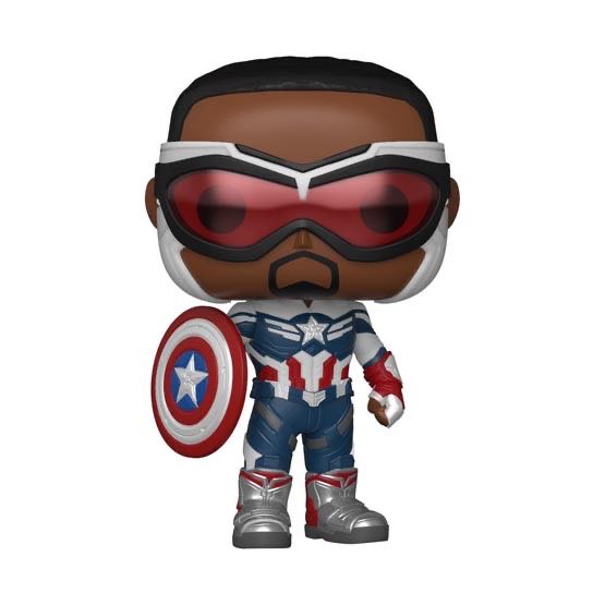 Captain America Pop! Marvel Studios The Falcon And The Winter Soldier 814 - Funko (Marvel The Falcon and Winter Soldier) action figure collectible - Main Image 2