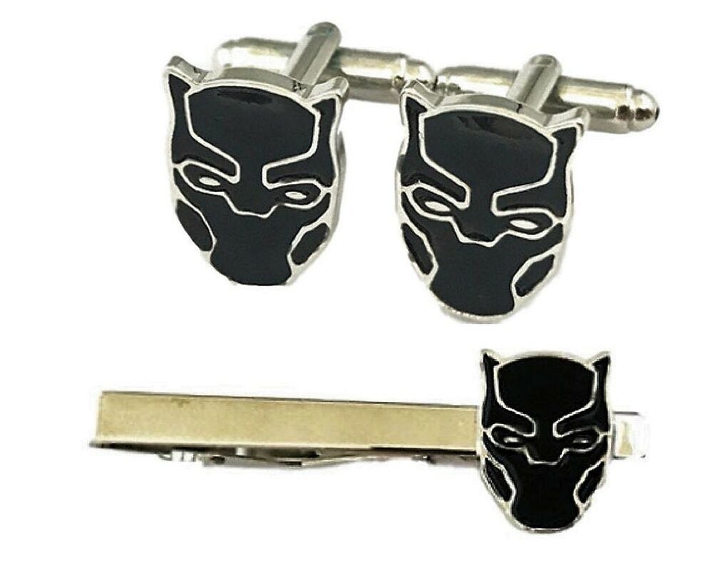 Black Panther Tie Clip - Disney/ Marvel (Marvel Cuff Links) action figure collectible - Main Image 2