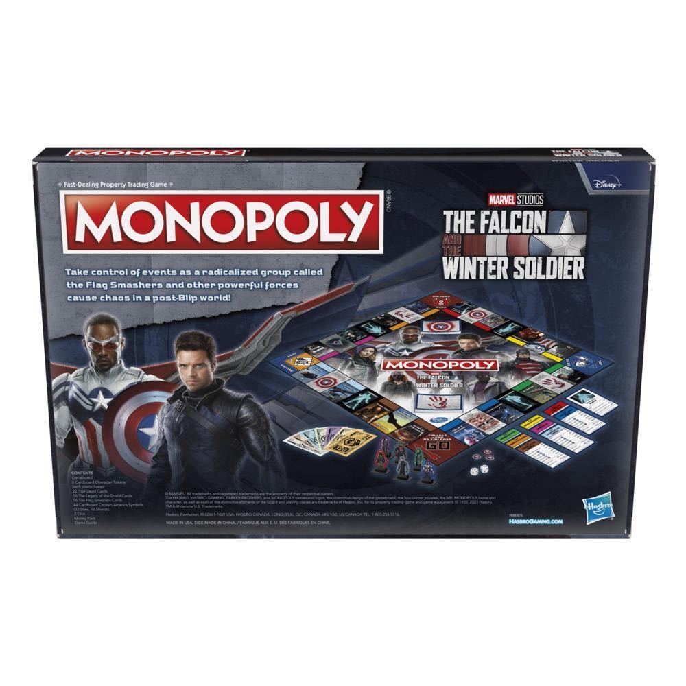 Falcon And The Winter Soldier Monopoly, The - Hasboro (Dianey Marvel Studios) action figure collectible - Main Image 2