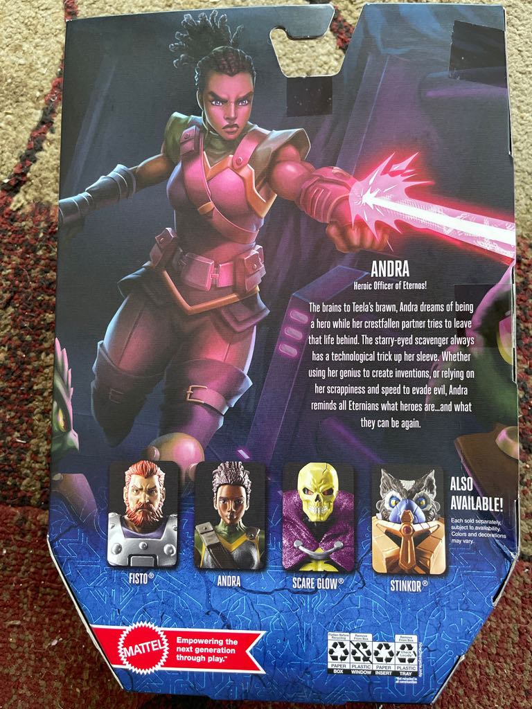 Andra - Mattel (Masters Of The Universe Revelation) action figure collectible - Main Image 2