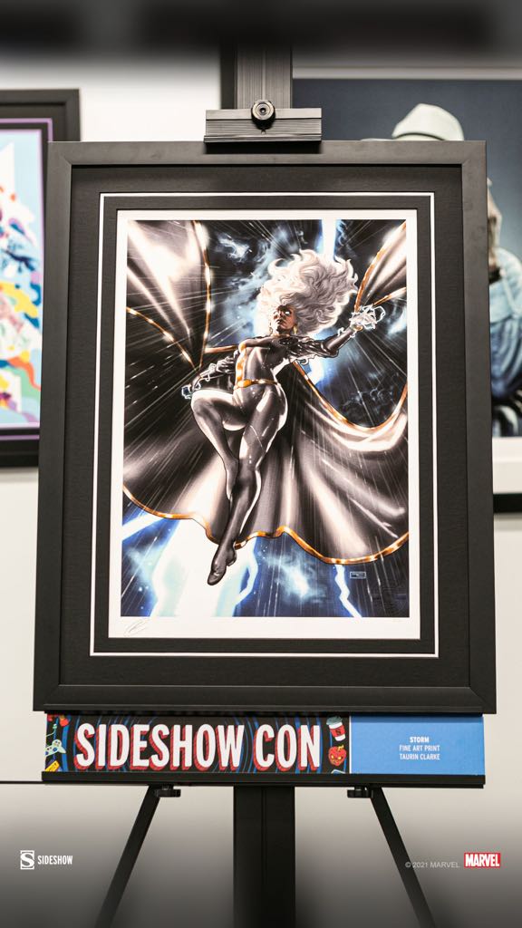 Storm Variant Sideshow Collectible Print Art By Taurin Clarke - Sideshow Collectibles Print Art (Marvel Sideshow Print Art) action figure collectible - Main Image 2