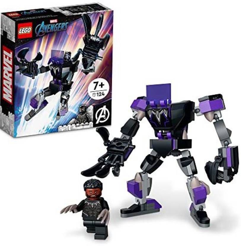 Black Panther Mech Armor Lego Marvel Avengers - Lego Marvel Avengers (Lego Marvel Avengers) action figure collectible - Main Image 2