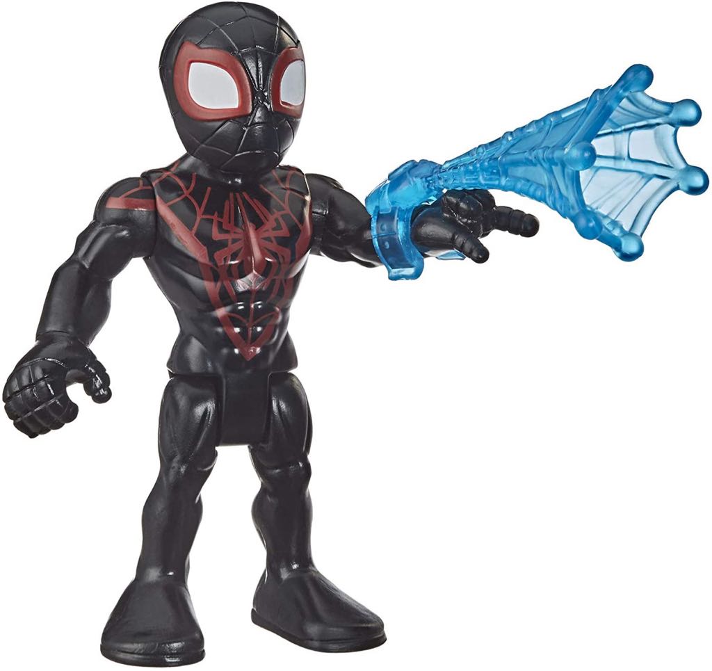Miles Morales Spider-Man Marvel SUOER Hero Adventures Playskool Heroes Hasbro  action figure collectible [Barcode 630509951819] - Main Image 2