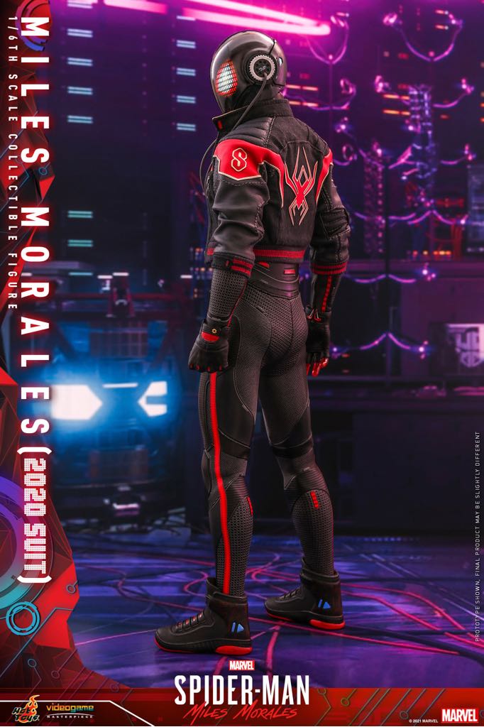 Hot Toys Miles Morales 2020 Suit - Hot Toys Video Game Masterpiece (Marvel Spider-Man Miles Morales) action figure collectible [Barcode 4895228607348] - Main Image 2