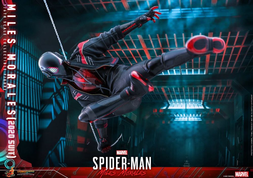 Hot Toys Miles Morales 2020 Suit - Hot Toys Video Game Masterpiece (Marvel Spider-Man Miles Morales) action figure collectible [Barcode 4895228607348] - Main Image 3