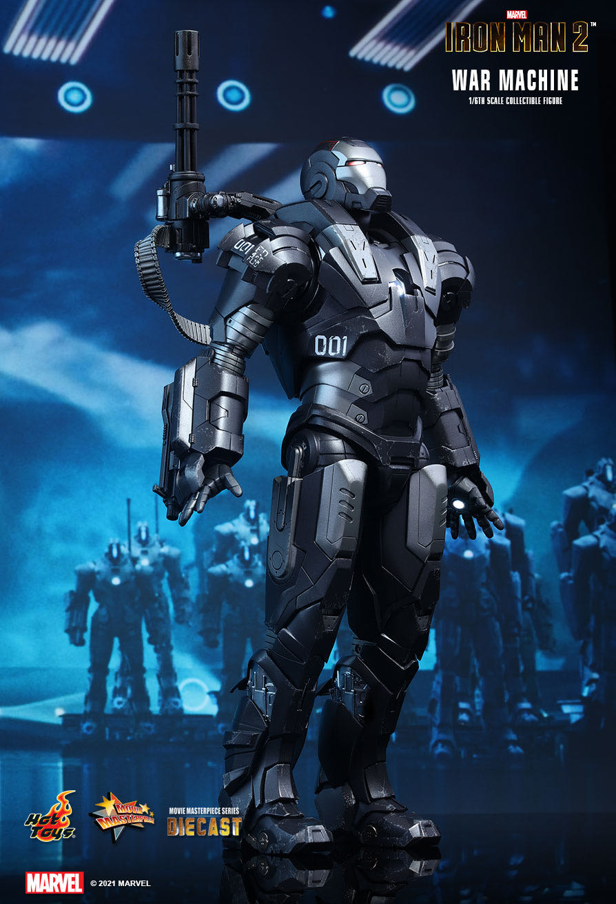 War Machine MMS331-D13 Iron Man 2 Movie Masterpiece Series DIECAST - Hot Toys / Side Show (Hot Toys (Marvel)) action figure collectible [Barcode 4895228608222] - Main Image 4