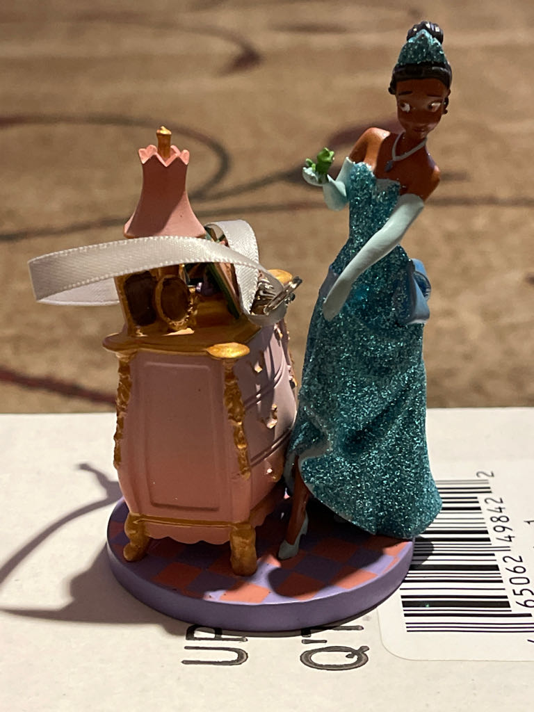 Tiana Sketchbook Ornament Collection Blue Dress Bedroom Dresser - Disney (Disney Skethbook Ornamental Collection) action figure collectible [Barcode 465062498422] - Main Image 1
