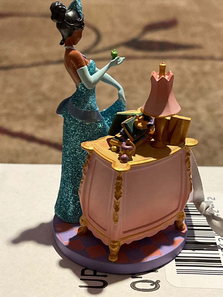Tiana Sketchbook Ornament Collection Blue Dress Bedroom Dresser - Disney (Disney Skethbook Ornamental Collection) action figure collectible [Barcode 465062498422] - Main Image 2