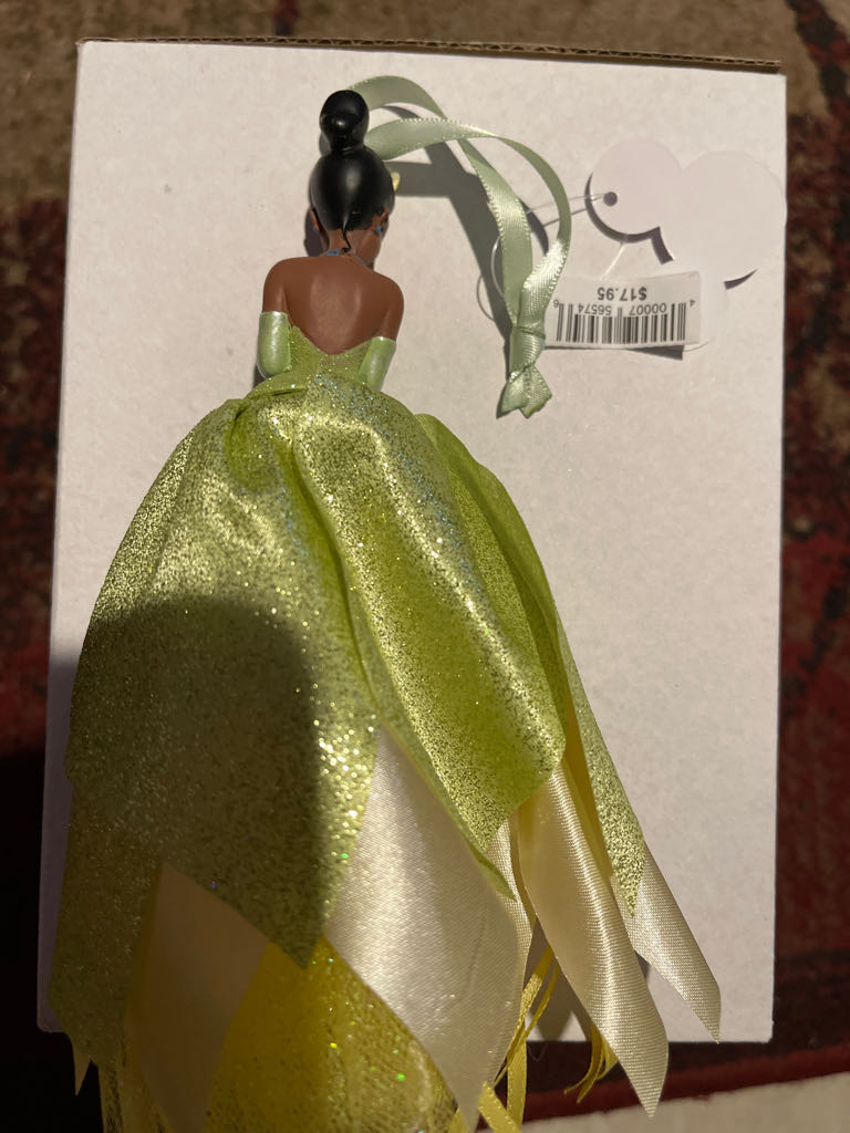 Tiana Christmas Ornament Green 2022 - Dianey Princess (Disney Christmas Ornament) action figure collectible - Main Image 2