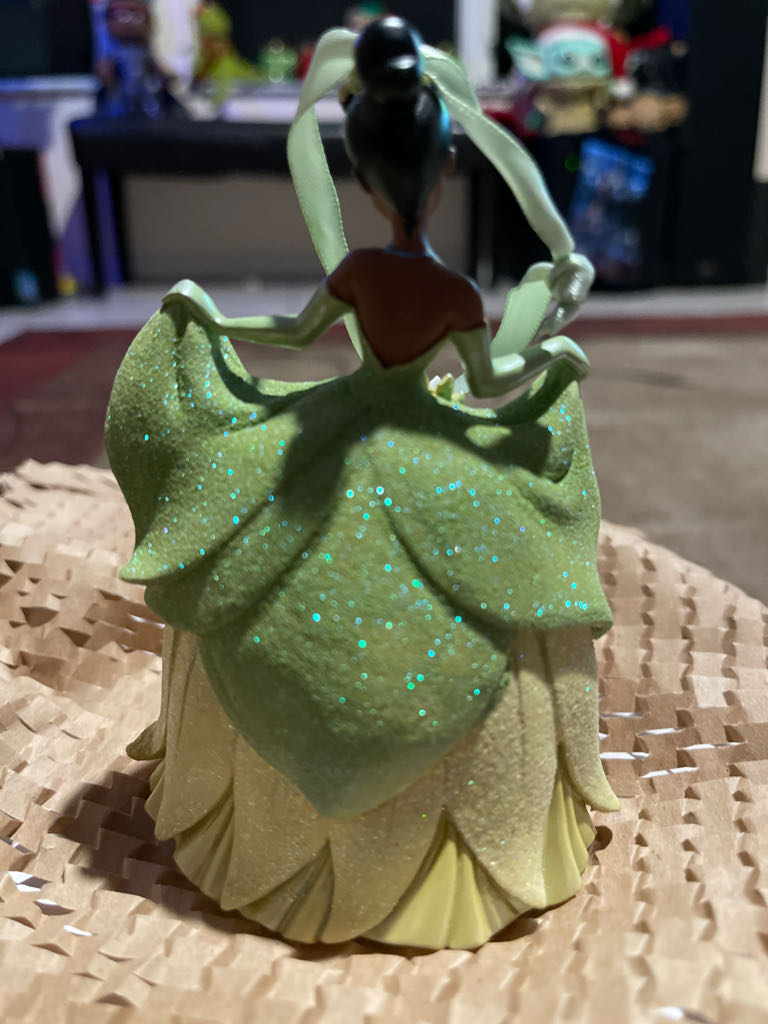 Tiana Christmas Or Ament Green Solid 2022 - Disney Orinceas Authentic Merchandise (Disney Christmas Ornament) action figure collectible - Main Image 2