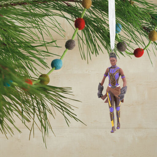 Shuri Black Panther Hallmark Ornaments Christmas Tree Ornament - Hallmark - Disney (Hallmark Ornaments Marvel) action figure collectible - Main Image 2