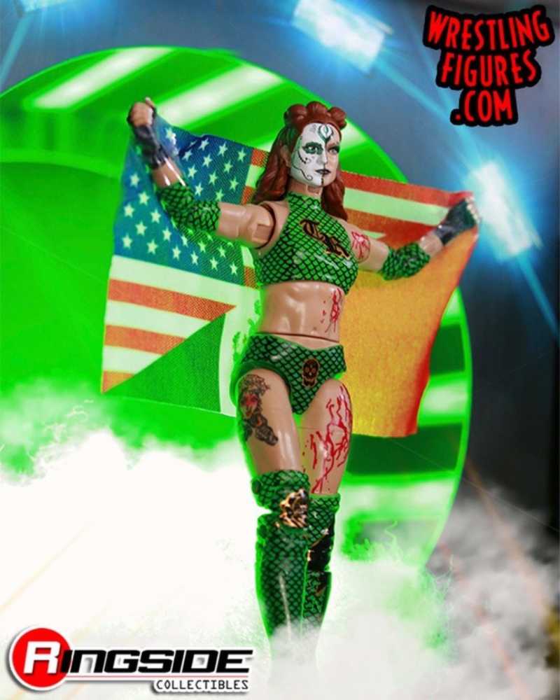 112. Thunder Rosa - Jazwares LLC (AEW Unrivaled) action figure collectible [Barcode 191726442073] - Main Image 3