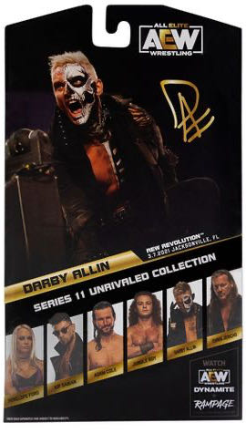 Darby Allin - Jazwares LLC (AEW Unrivaled) action figure collectible [Barcode 191726431077] - Main Image 2