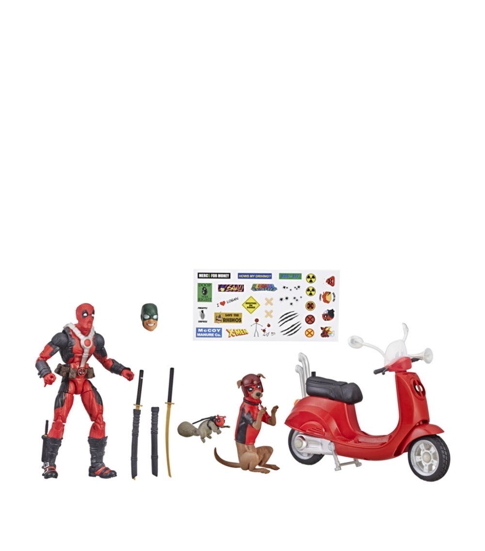 Deadpool: Comic Suit (with Squirrel Pool And Dogpool) - Hasbro (Marvel Legends) action figure collectible - Main Image 2