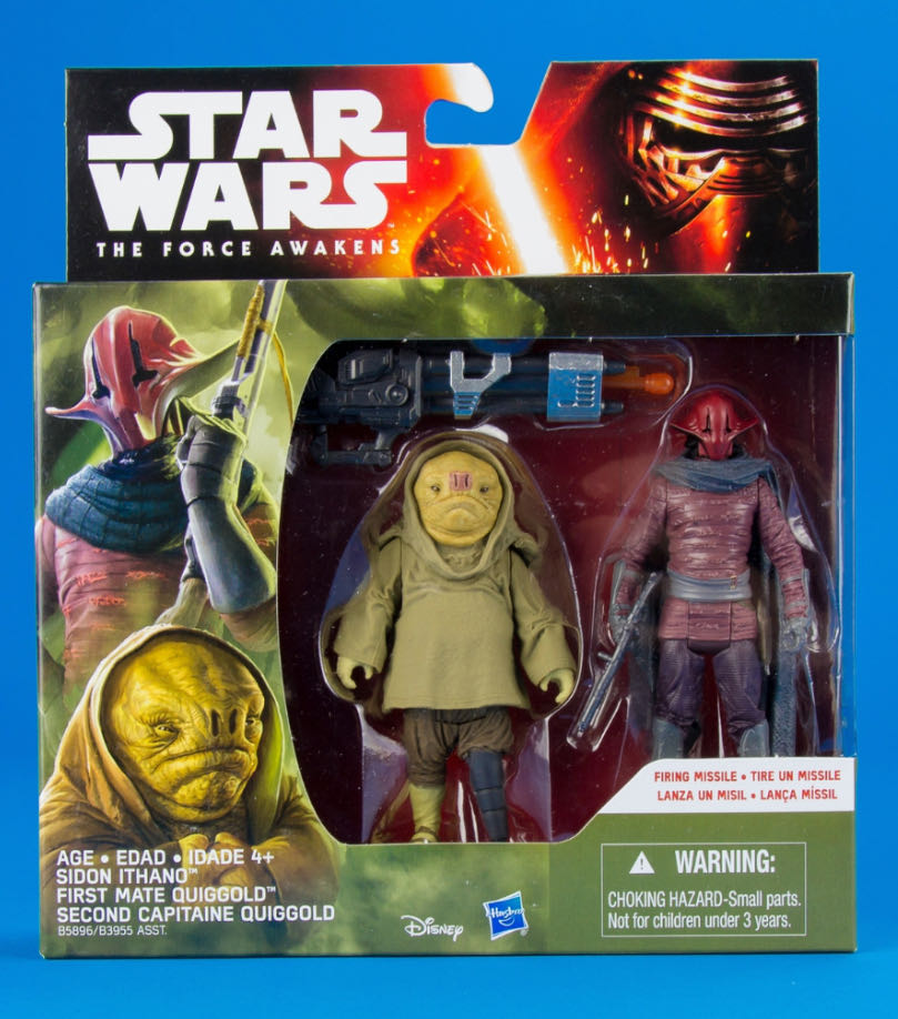 Star Wars: First Mate Quiggold - Hasbro (The Force Awakens) action figure collectible - Main Image 3