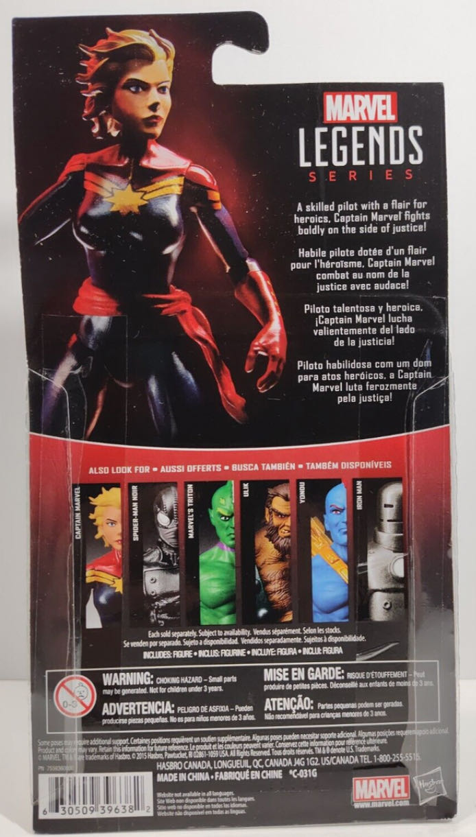Marvel: Captain Marvel - Hasbro (Marvel Legends Series) action figure collectible - Main Image 4