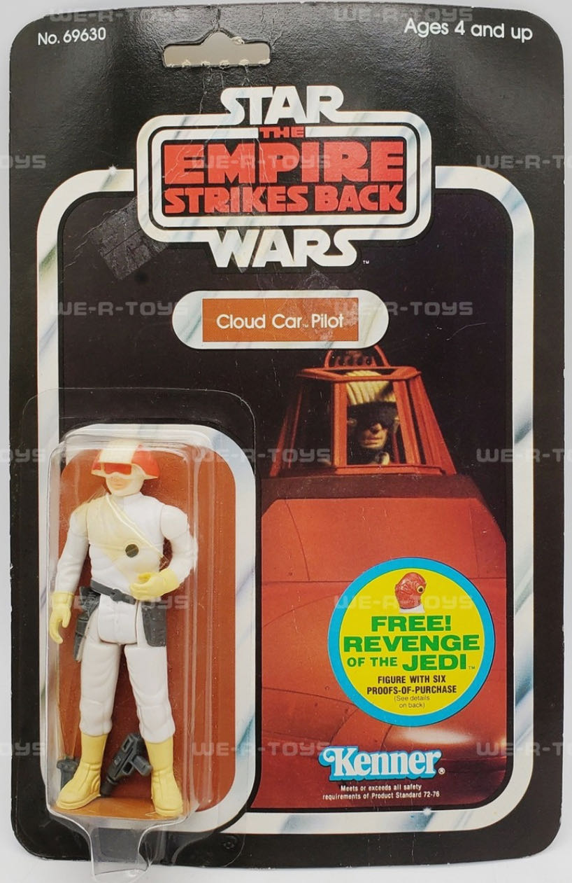 Star Wars: Cloud Car Pilot - Kenner (Empire Strikes Back) action figure collectible - Main Image 3