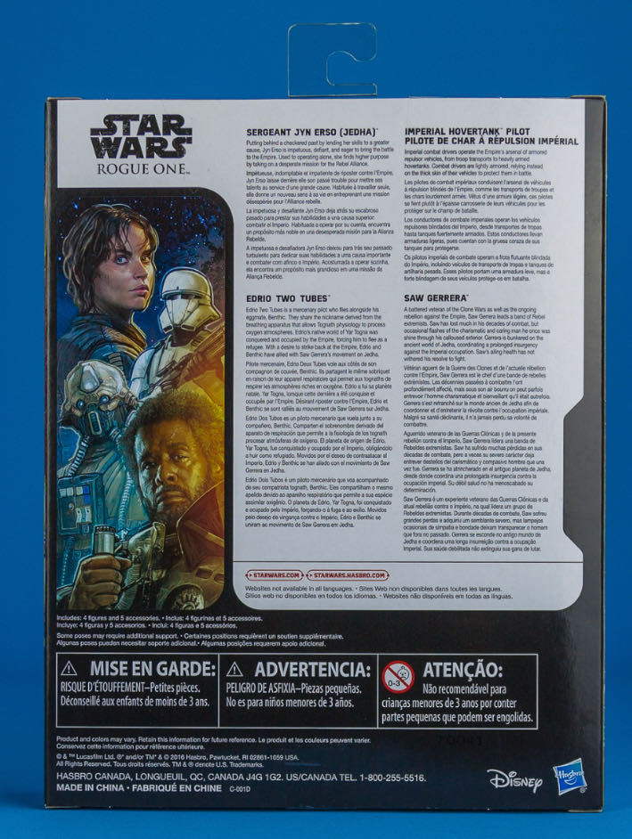 Star Wars: Edrio Two Tubes - Hasbro (Rogue One) action figure collectible - Main Image 4