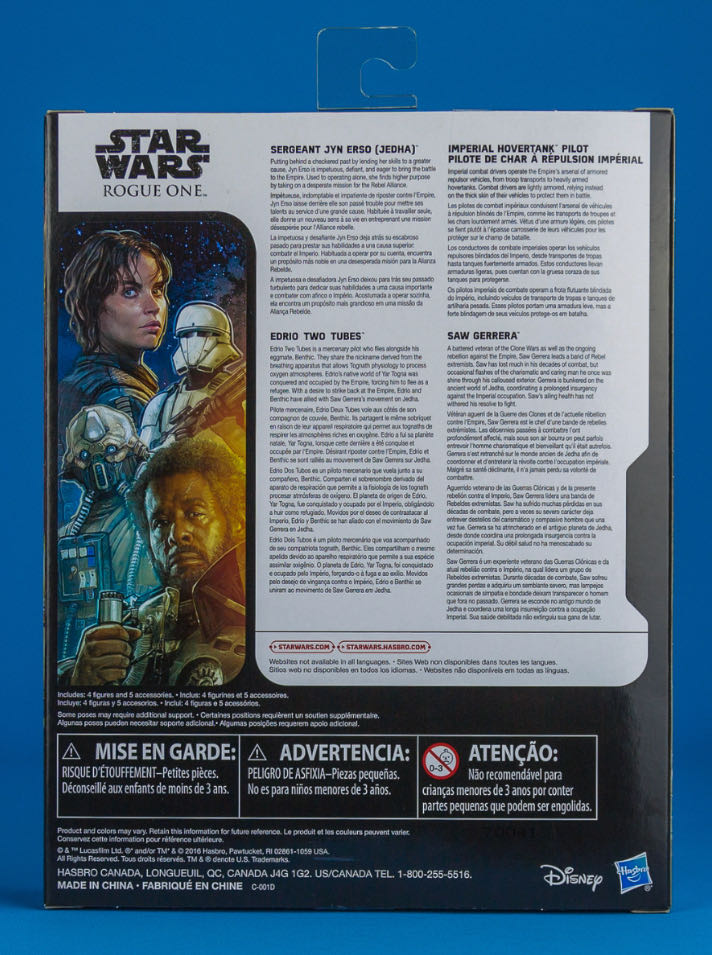 Star Wars: Saw Gerrera - Hasbro (Rogue One) action figure collectible - Main Image 4