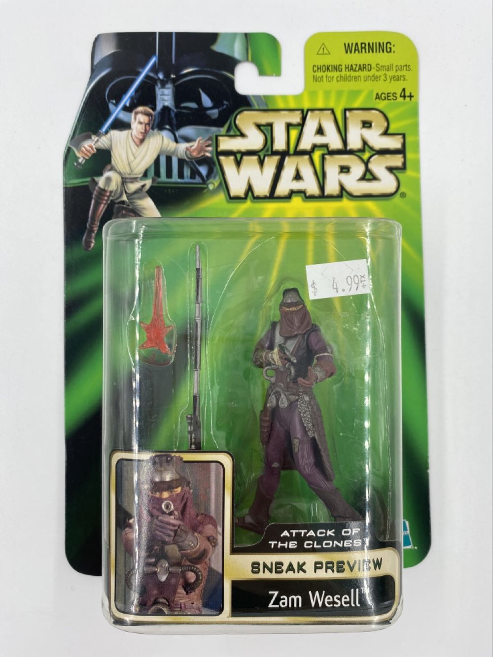 Star Wars: Zam Wesell - Hasbro (Power Of The Jedi) action figure collectible - Main Image 2