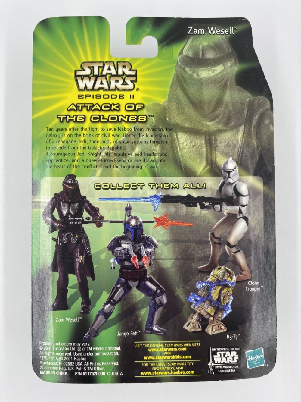 Star Wars: Zam Wesell - Hasbro (Power Of The Jedi) action figure collectible - Main Image 3