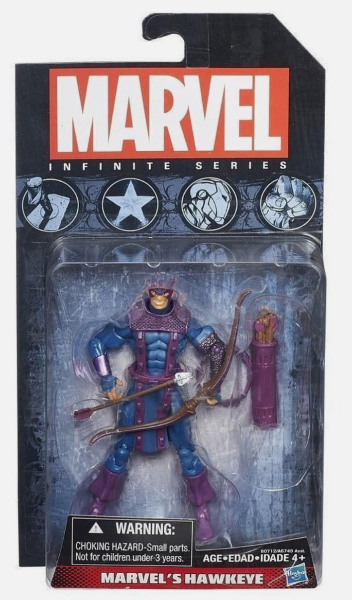 Marvel: Hawkeye - Hasbro (Marvel Infinite Series) action figure collectible - Main Image 3