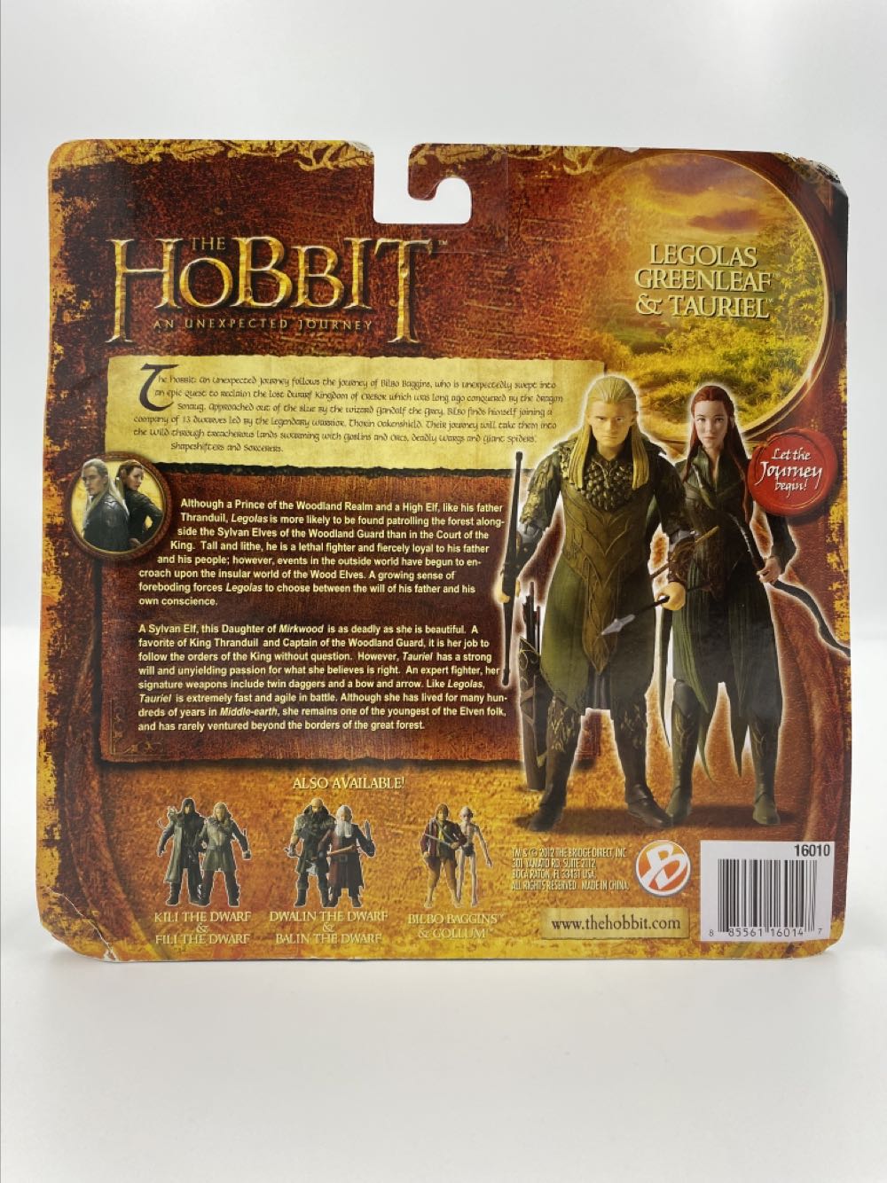 The Hobbit: Tauriel - The Bridge Direct Inc. (The Hobbit) action figure collectible - Main Image 3