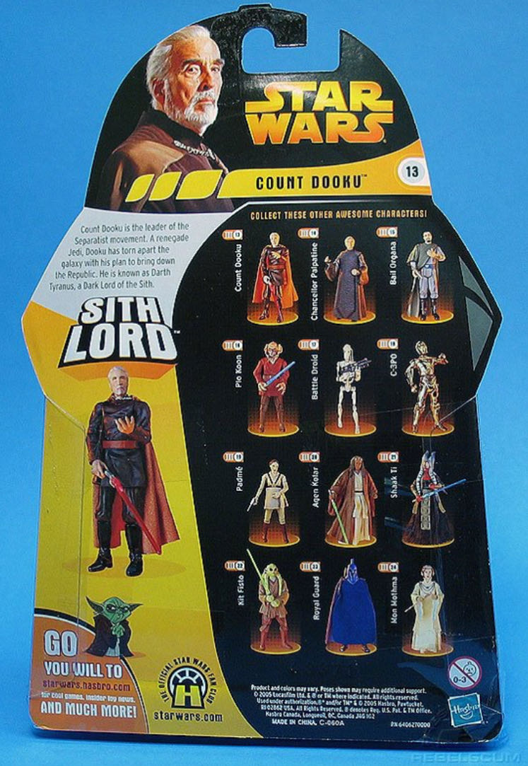 Star Wars: Count Dooku - Hasbro (Revenge of the Sith III-13) action figure collectible - Main Image 4