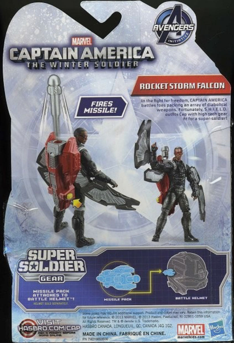Marvel: Falcon, Rocket Storm - Hasbro (Captain America: The Winter Soldier) action figure collectible - Main Image 4